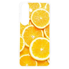 Oranges, Orange, Fruits Samsung Galaxy S24 6 2 Inch Tpu Uv Case by kyorashop23