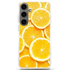 Oranges, Orange, Fruits Samsung Galaxy S24 Ultra 6 9 Inch Tpu Uv Case by kyorashop23