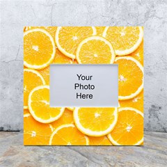 Oranges, Orange, Fruits White Box Photo Frame 4  X 6  by kyorashop23