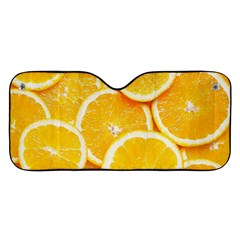 Oranges, Orange, Fruits Car Windshield Sunshade by kyorashop23