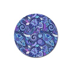 Patterns, Doodles, Pattern, Colorful Magnet 3  (round)