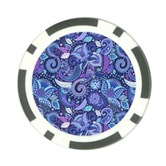 Patterns, Doodles, Pattern, Colorful Poker Chip Card Guard (10 Pack)