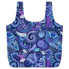 Patterns, Doodles, Pattern, Colorful Full Print Recycle Bag (xl)