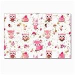 Pink Woodland Animals, Koteto Postcards 5  x 7  (Pkg of 10) Front