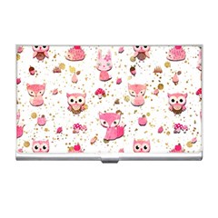 Pink Woodland Animals, Koteto Business Card Holder