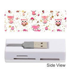 Pink Woodland Animals, Koteto Memory Card Reader (stick)