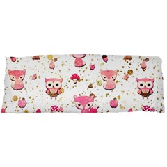 Pink Woodland Animals, Koteto 15 x40  Body Pillow Case Dakimakura (two Sides)