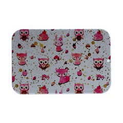 Pink Woodland Animals, Koteto Open Lid Metal Box (silver)   by kyorashop23