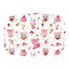 Pink Woodland Animals, Koteto Mini Square Pill Box