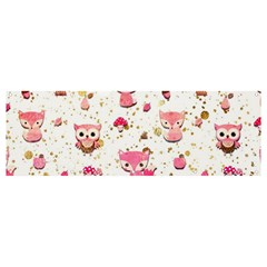 Pink Woodland Animals, Koteto Banner And Sign 12  X 4  by kyorashop23