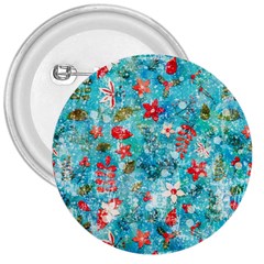 Snowy Winter Foliage, Adoxali, Christmas, Berry, Blue 3  Buttons