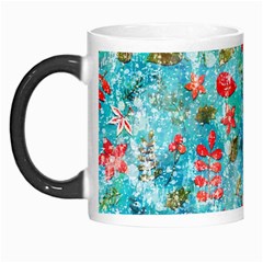 Snowy Winter Foliage, Adoxali, Christmas, Berry, Blue Morph Mug