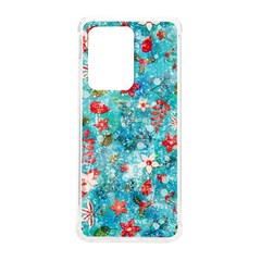 Snowy Winter Foliage, Adoxali, Christmas, Berry, Blue Samsung Galaxy S20 Ultra 6 9 Inch Tpu Uv Case by kyorashop23