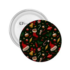 Texture, Pattern, Red, Craciun, Christmas, Hat, Santa, Green 2 25  Buttons