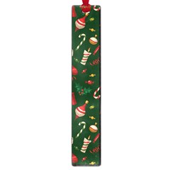 Texture, Pattern, Red, Craciun, Christmas, Hat, Santa, Green Large Book Marks