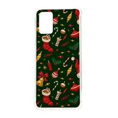 Texture, Pattern, Red, Craciun, Christmas, Hat, Santa, Green Samsung Galaxy S20 Plus 6 7 Inch Tpu Uv Case