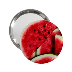 Watermelon, Fruit, Green, Red 2 25  Handbag Mirrors