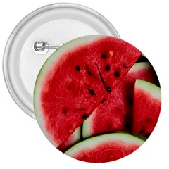 Watermelon, Fruit, Green, Red 3  Buttons