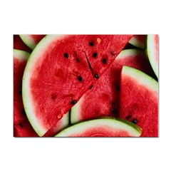 Watermelon, Fruit, Green, Red Sticker A4 (10 Pack)