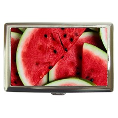 Watermelon, Fruit, Green, Red Cigarette Money Case