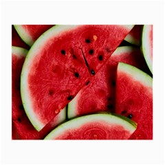 Watermelon, Fruit, Green, Red Small Glasses Cloth