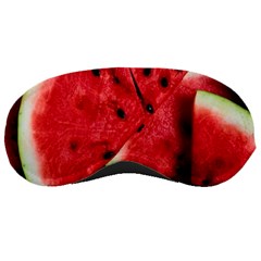 Watermelon, Fruit, Green, Red Sleep Mask by kyorashop23