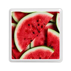 Watermelon, Fruit, Green, Red Memory Card Reader (square)