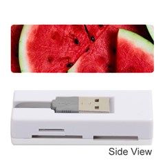 Watermelon, Fruit, Green, Red Memory Card Reader (stick)