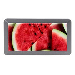 Watermelon, Fruit, Green, Red Memory Card Reader (mini)