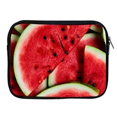 Watermelon, Fruit, Green, Red Apple Ipad 2/3/4 Zipper Cases by kyorashop23