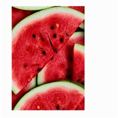 Watermelon, Fruit, Green, Red Large Garden Flag (two Sides)