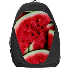 Watermelon, Fruit, Green, Red Backpack Bag