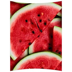 Watermelon, Fruit, Green, Red Back Support Cushion