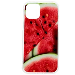 Watermelon, Fruit, Green, Red Iphone 12 Pro Max Tpu Uv Print Case