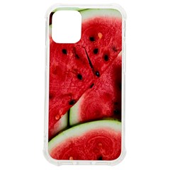 Watermelon, Fruit, Green, Red Iphone 12 Mini Tpu Uv Print Case	