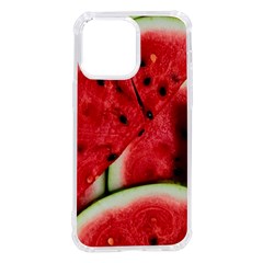 Watermelon, Fruit, Green, Red Iphone 14 Pro Max Tpu Uv Print Case