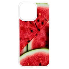 Watermelon, Fruit, Green, Red Iphone 15 Pro Max Tpu Uv Print Case