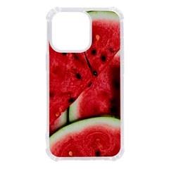 Watermelon, Fruit, Green, Red Iphone 13 Pro Tpu Uv Print Case