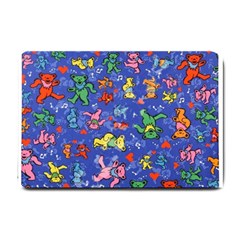 Grateful Dead Dancing Bears Pattern Small Doormat