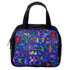 Grateful Dead Dancing Bears Pattern Classic Handbag (one Side)