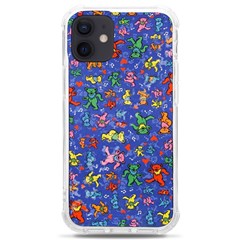 Grateful Dead Dancing Bears Pattern Iphone 12 Mini Tpu Uv Print Case	 by Salmanaz77