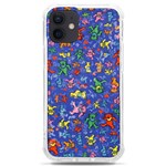 Grateful Dead Dancing Bears Pattern iPhone 12 mini TPU UV Print Case	 Front