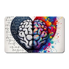 Brain Heart Math Magnet (rectangular) by Salmanaz77