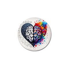 Brain Heart Math Golf Ball Marker (10 Pack) by Salmanaz77