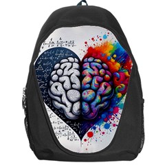 Brain Heart Math Backpack Bag