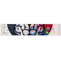 Brain Heart Math Large Premium Plush Fleece Scarf  by Salmanaz77