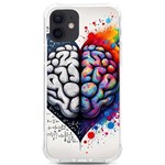 Brain Heart Math iPhone 12/12 Pro TPU UV Print Case Front