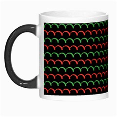 Geometric Abstract Pattern Line Morph Mug