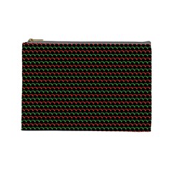 Geometric Abstract Pattern Line Cosmetic Bag (large)