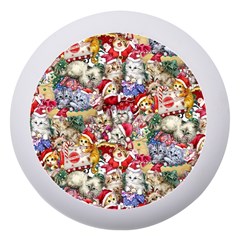 Pattern Kitten Christmas Dento Box With Mirror